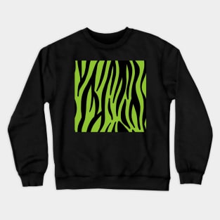 Green Zebra Crewneck Sweatshirt